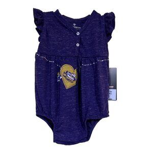 LSU Tigers Baby Girl Outfit Size 6-12 Months New Colosseum